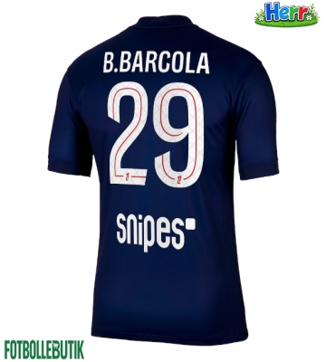 Paris Saint-Germain Bradley Barcola #29 Hemmatröja 2025-26 Kortärmad